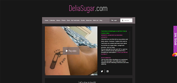 DeliaSugar Password