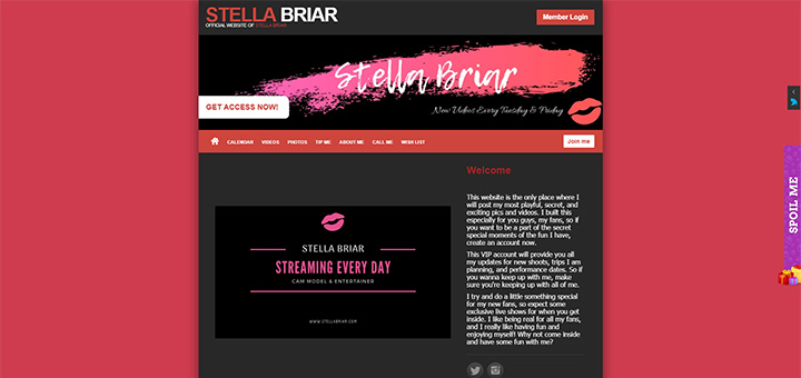 StellaBriar Password